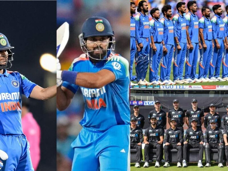 IND VS NZ: गिल कप्तान, श्रेयस उपकप्तान, रोहित-विराट बाहर, न्यूज़ीलैंड के खिलाफ 3 वनडे सीरीज के लिए Team India फाइनल