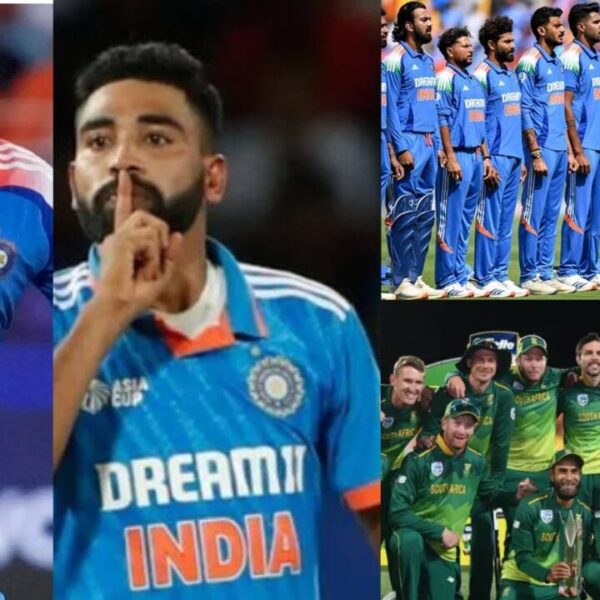 IND vs SA: रोहित शर्मा फिर कप्तान, सिराज की वापसी, साउथ अफ्रीका वनडे सीरीज के लिए Team India के 15 खिलाड़ी फाइनल, शेड्यूल घोषित