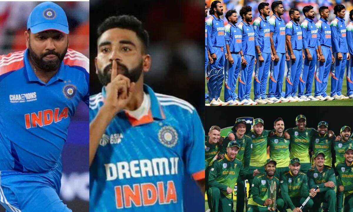 IND vs SA: रोहित शर्मा फिर कप्तान, सिराज की वापसी, साउथ अफ्रीका वनडे सीरीज के लिए Team India के 15 खिलाड़ी फाइनल