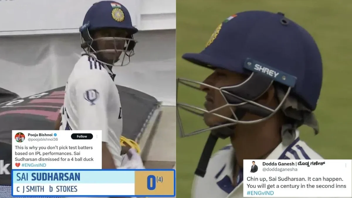 sai sudharsan troll IND vs ENG