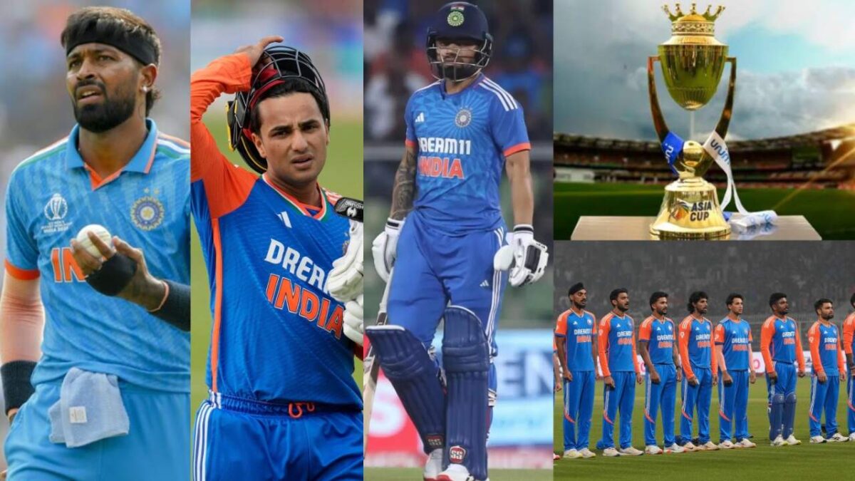 ASIA CUP 2025: यशस्वी, अभिषेक, संजू, हार्दिक, रिंकू को मौका, एशिया कप के लिए 15 सदस्यीय भारतीय टीम फाइनल