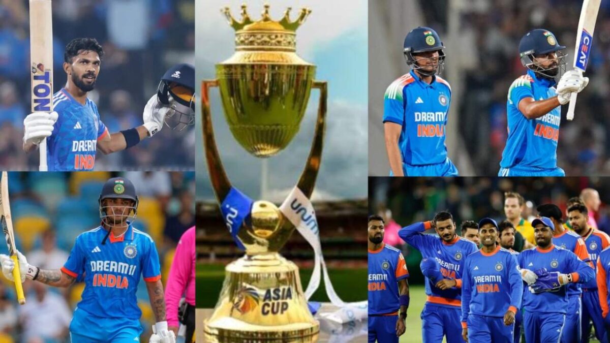 ASIA CUP 2025 के लिए 18 सदस्यीय भारतीय टीम फाइनल, युवा खिलाड़ीयों की छुट्टी, ईशान, ऋतुराज, श्रेयस की एंट्री