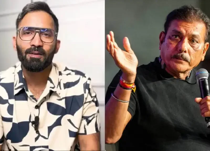 Dinesh Karthik and Ravi Shastri
