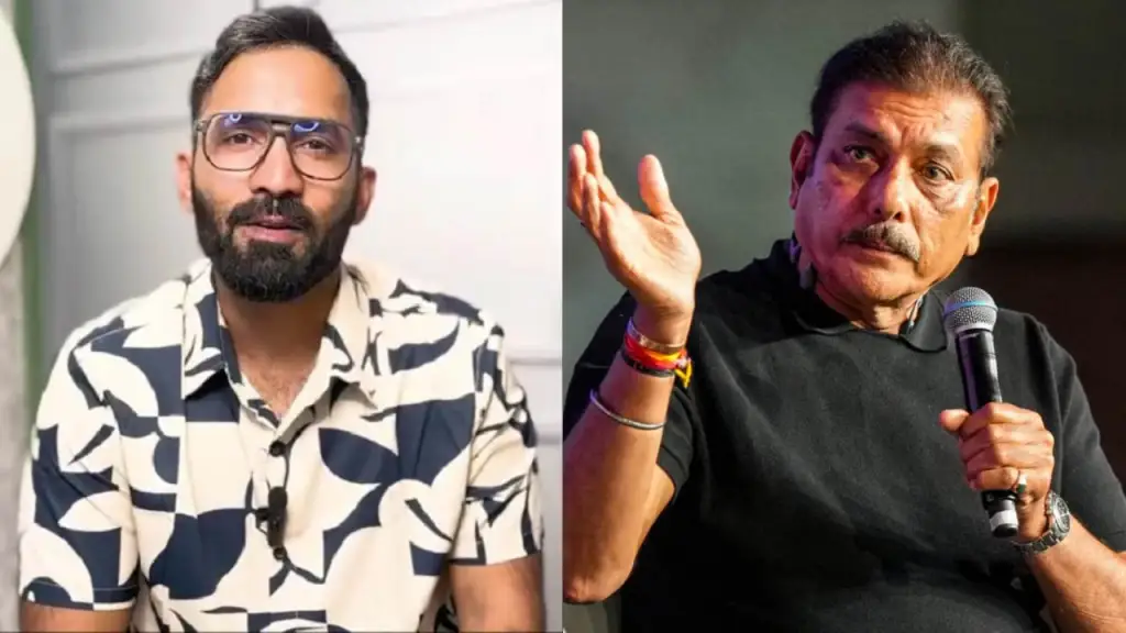 Dinesh Karthik and Ravi Shastri