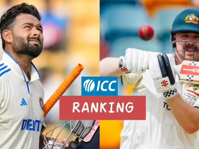 ICC Test Rankings में हुआ बड़ा उठापटक, यशस्वी जायसवाल को बड़ा नुकसान, ऋषभ पंत ने लगाई लंबी छलांग