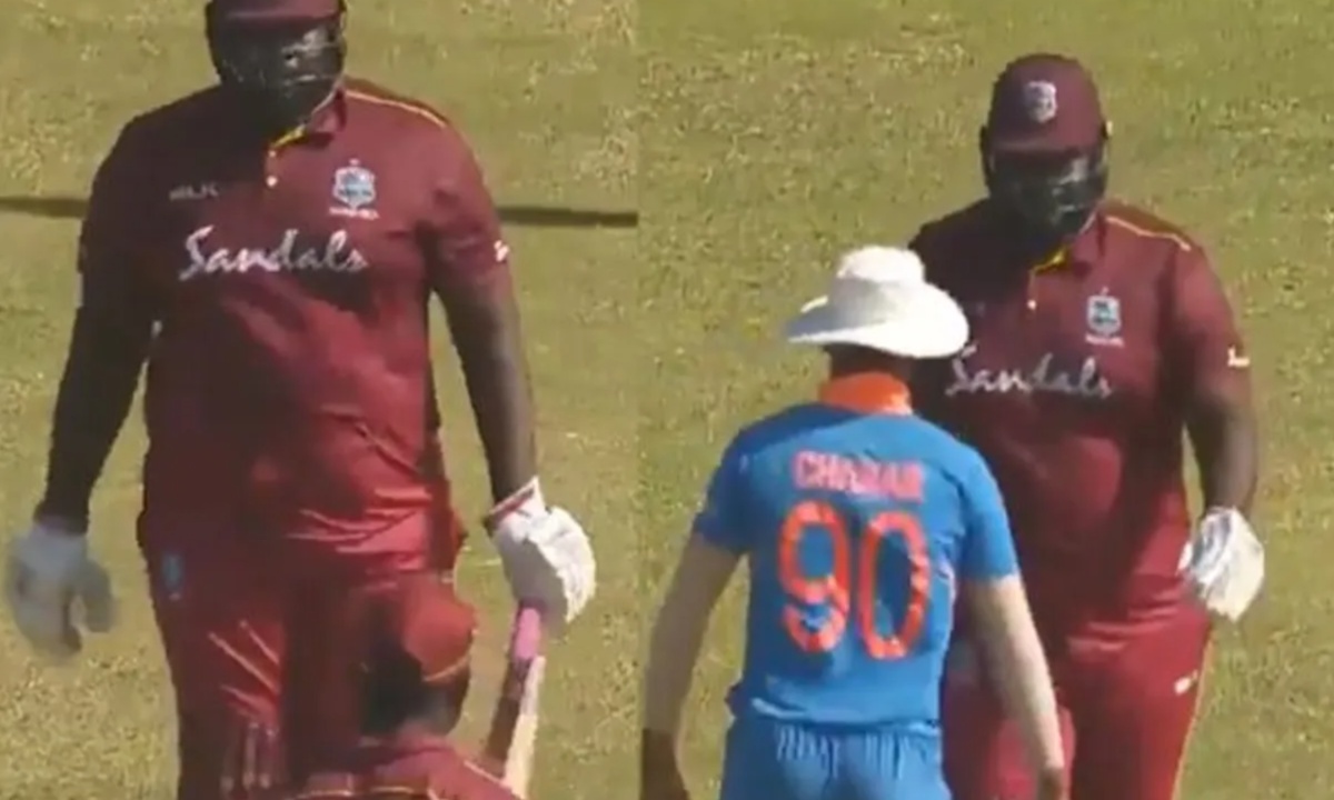 6 6 6 6 6 6.. 22 छक्के 17 चौके T20 Cricket में 77 गेंद में इस खिलाड़ी ने 205 रन ठोक मचाया कोहराम, क्रिकेट जगत को मिला नया क्रिस गेल
