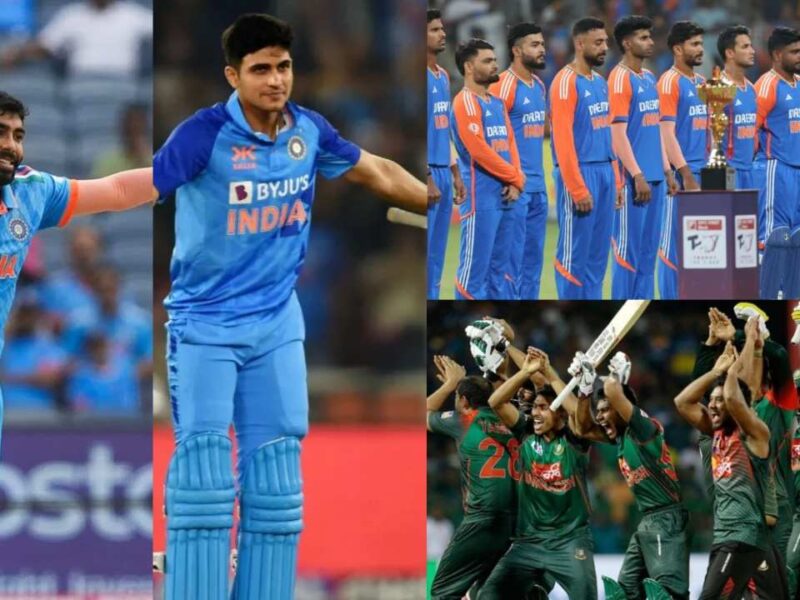 IND vs BAN: गिल कप्तान, बुमराह की टी20 में वापसी, सितम्बर में होने वाले बांग्लादेश के खिलाफ 3 टी20 मैच के लिए भारतीय टीम फाइनल