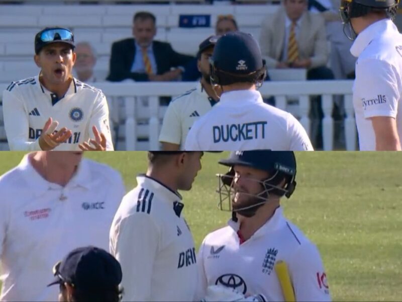 IND vs ENG: कप्तान गिल ने इस खिलाड़ी को दी भद्दी गाली, देखते रह गया इंग्लिश बल्लेबाज क्रॉली, देखें वीडियो