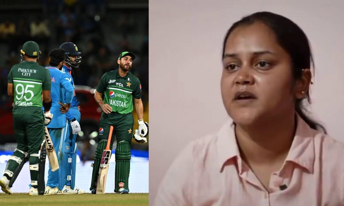 Shubham Dwivedi wife Ashanya on IND vs PAK match