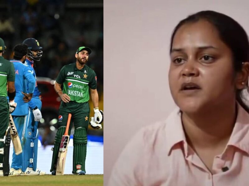 Shubham Dwivedi wife Ashanya on IND vs PAK match