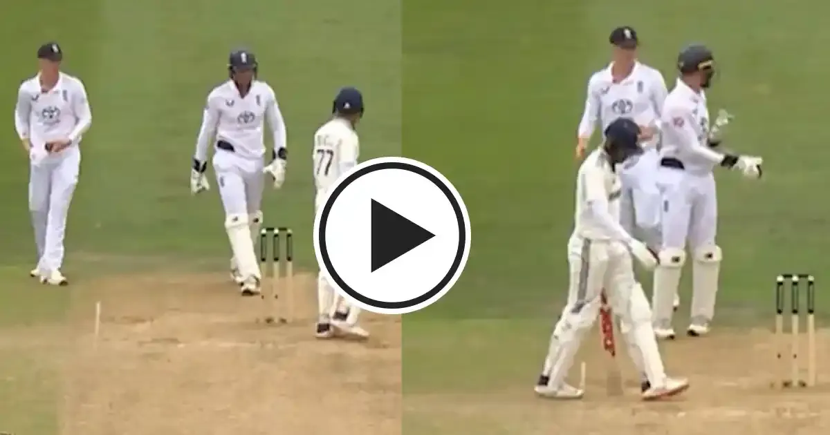 Shubman Gill and Harry Brook Stump Mike