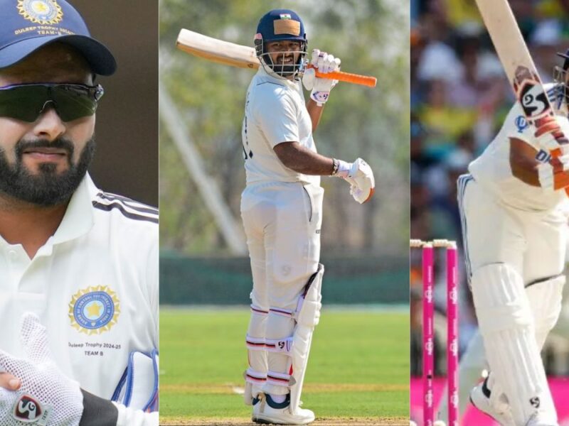 6 6 6 6 6….Rishabh Pant ने बल्ले से रचा इतिहास, 42 चौके..9 छक्के की मदद से तिहरा शतक! गेंदबाजों ने मांगी रहम की भीख