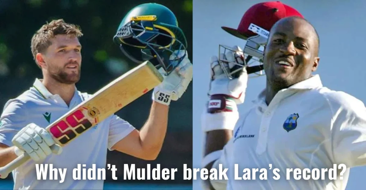 Wiaan Mulder Brian Lara
