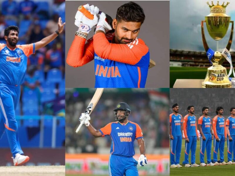 ASIA CUP 2025: ऋषभ पंत-संजू को मौका, श्रेयस-बुमराह की एंट्री, एशिया कप के लिए 15 सदस्यीय भारतीय टीम फिक्स, UAE के लिए होगी रवाना