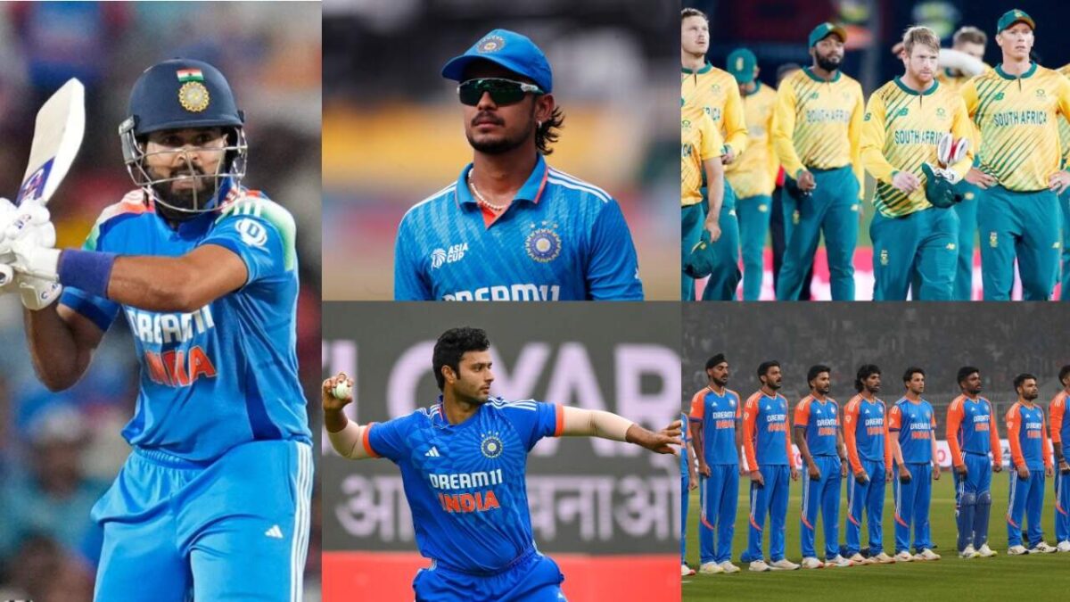 IND vs SA: श्रेयस कप्तान, गिल उपकप्तान, शिवम दुबे-ईशान को मौका, साउथ अफ्रीका के खिलाफ 5 टी20 मैच के लिए 17 सदस्यीय भारतीय टीम