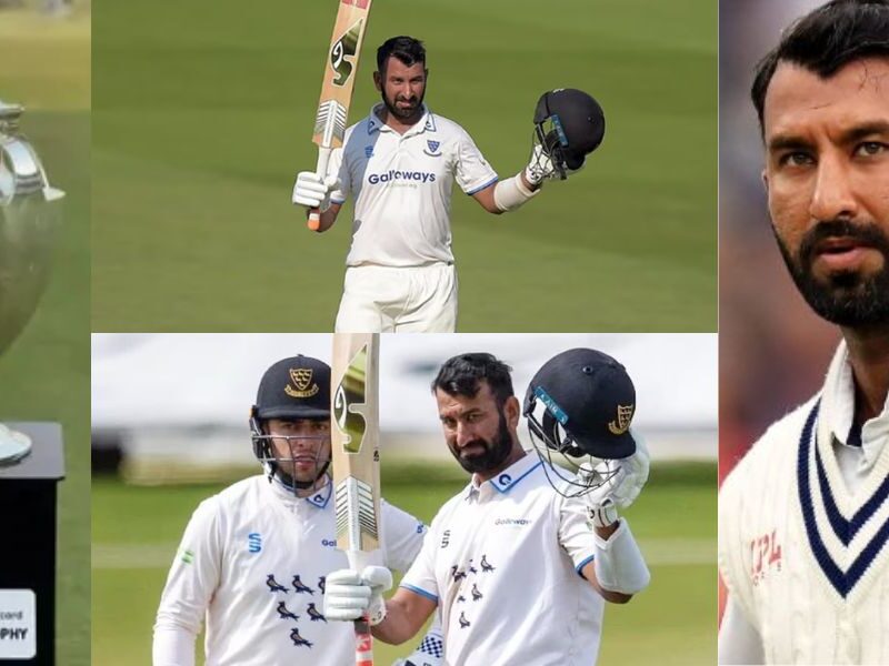 6,6,6,4,4,4,4,4,4,4......रणजी क्रिकेट में Cheteshwar Pujara के नाम की आंधी, 2 दिन में तूफानी बल्लेबाजी कर ठोके 352 रन