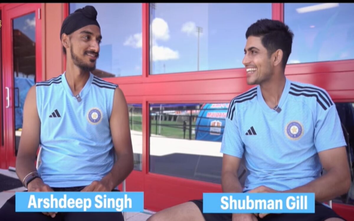 shubman gill on Arshdeep Singh