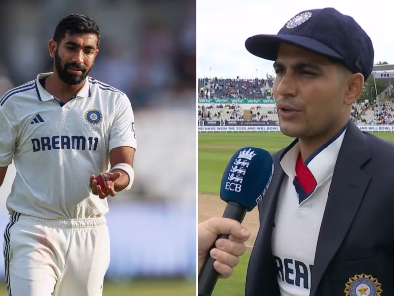 shubman gill on jasprit bumrah