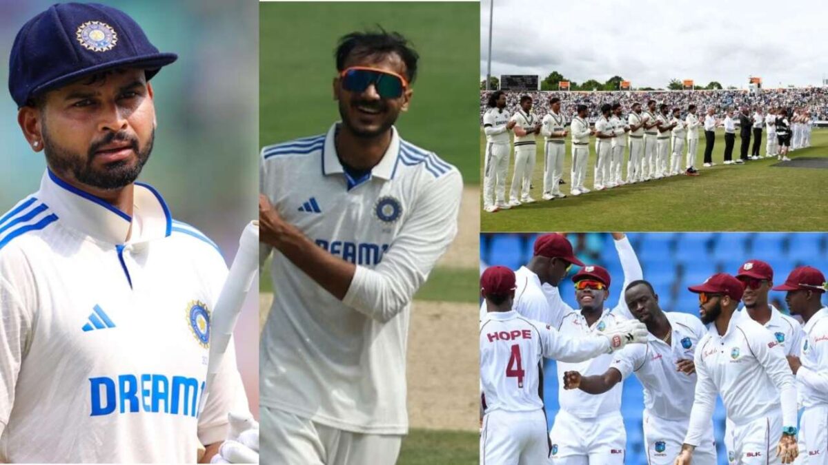 IND vs WI: शुभमन कप्तान, श्रेयस-अक्षर की वापसी, नितीश रेड्डी को मौका, वेस्टइंडीज के खिलाफ 2 टेस्ट के लिए 16 सदस्यीय भारतीय टीम
