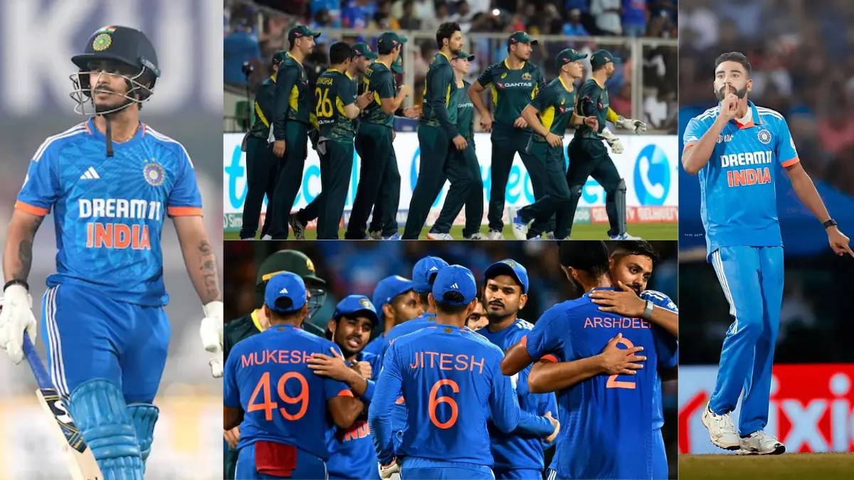 IND vs AUS T20I TEAM INDIA