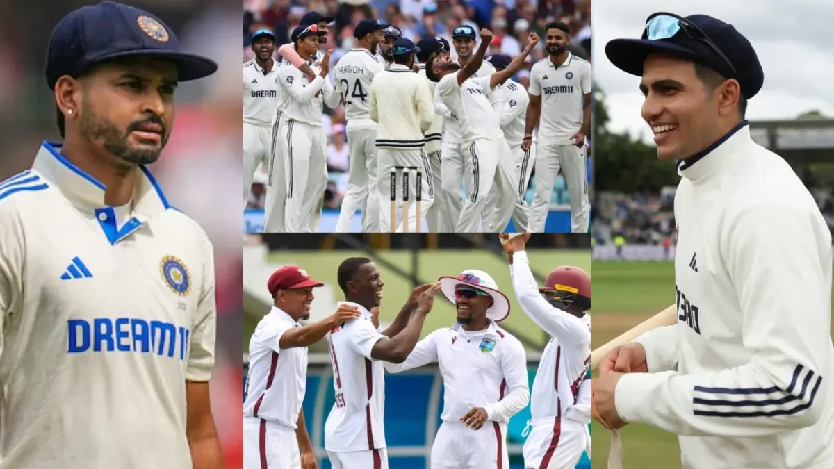 IND vs WI Team India Shreyas Iyer Shubman Gill