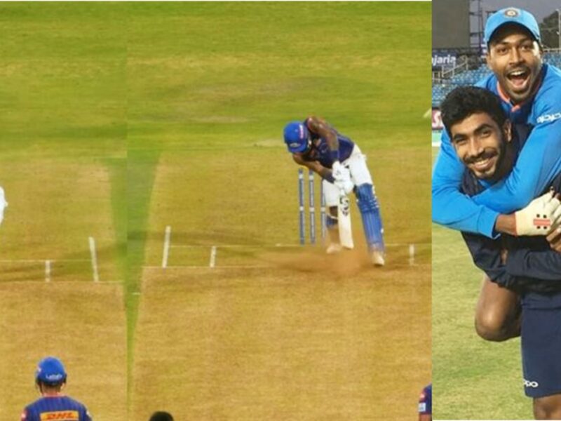 Jasprit Bumrah and Hardik Pandya