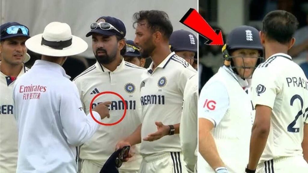 IND vs ENG: प्रसिद्ध कृष्णा और जो रूट के बीच हुआ जमकर हंगामा, रूट के सपोर्ट में उतरे अंपायर तो भीड़ गए केएल राहुल, देखें वीडियो