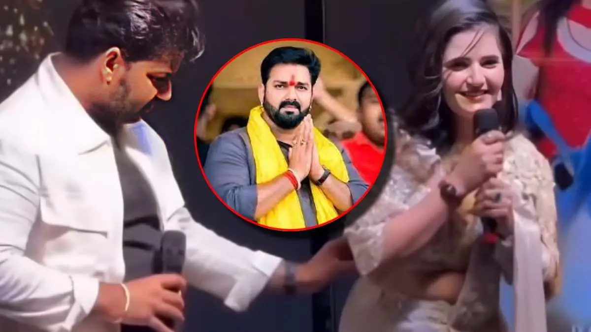 Pawan Singh on Anjali Raghav