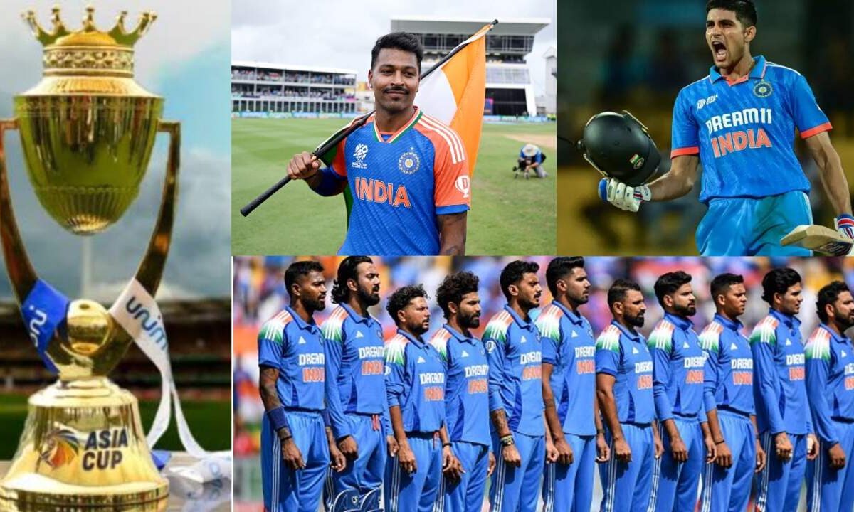 Asia Cup 2025 के लिए 15 सदस्यीय भारतीय टीम, 6 बल्लेबाज, 3 ऑलराउंडर और 6 गेंदबाज को मौका