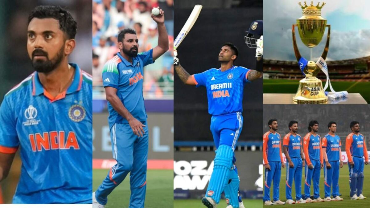 मोहम्मद शमी-केएल की वापसी, सूर्या कप्तान, गिल को मौका, Asia Cup 2025 के लिए 15 सदस्यीय भारतीय टीम फाइनल