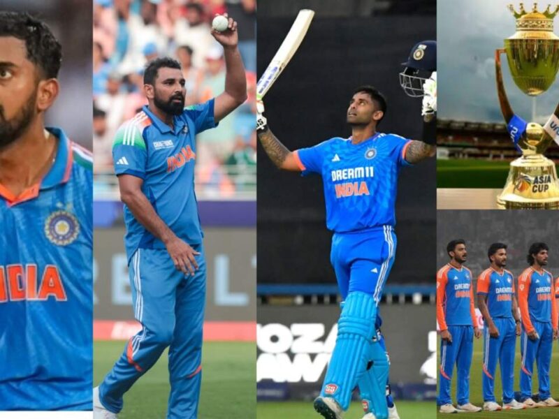 मोहम्मद शमी-केएल की वापसी, सूर्या कप्तान, गिल को मौका, Asia Cup 2025 के लिए 15 सदस्यीय भारतीय टीम फाइनल