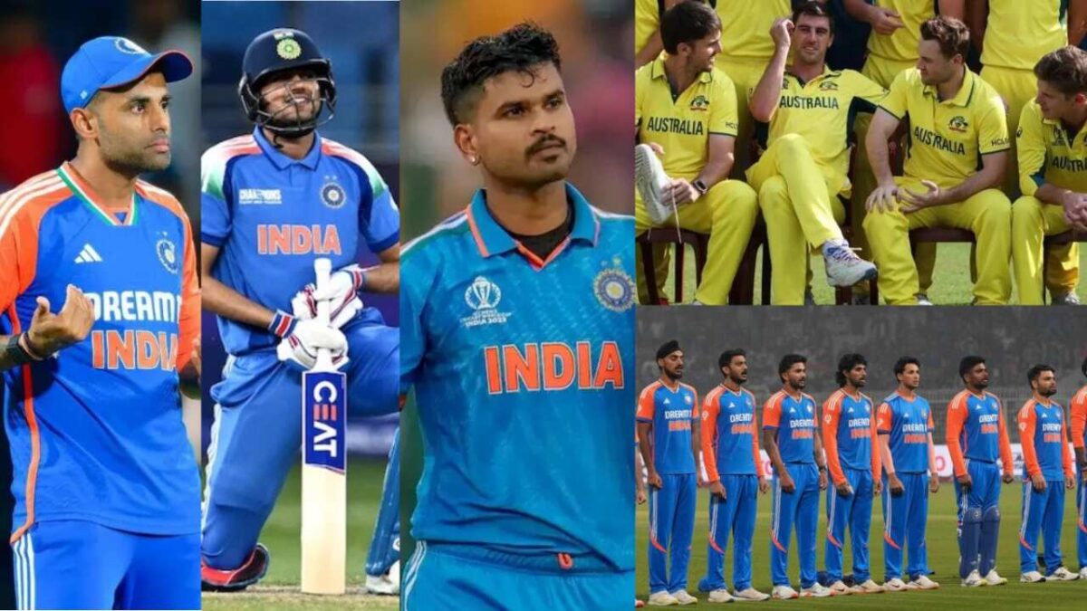 IND VS AUS: गिल-सूर्या को बाहर का रास्ता, श्रेयस के साथ इनकी एंट्री, ऑस्ट्रेलिया के खिलाफ 5 टी20 के लिए भारतीय टीम