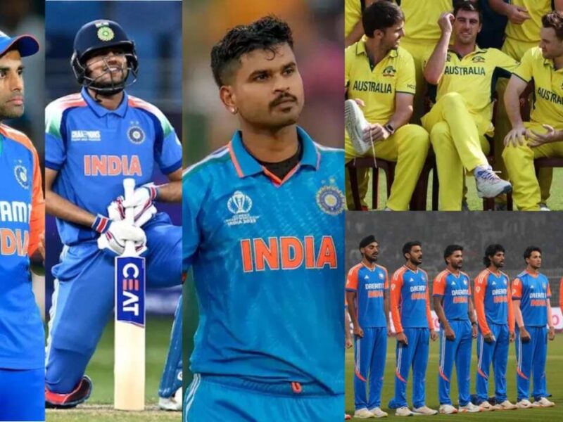 IND VS AUS: गिल-सूर्या को बाहर का रास्ता, श्रेयस के साथ इनकी एंट्री, ऑस्ट्रेलिया के खिलाफ 5 टी20 के लिए भारतीय टीम