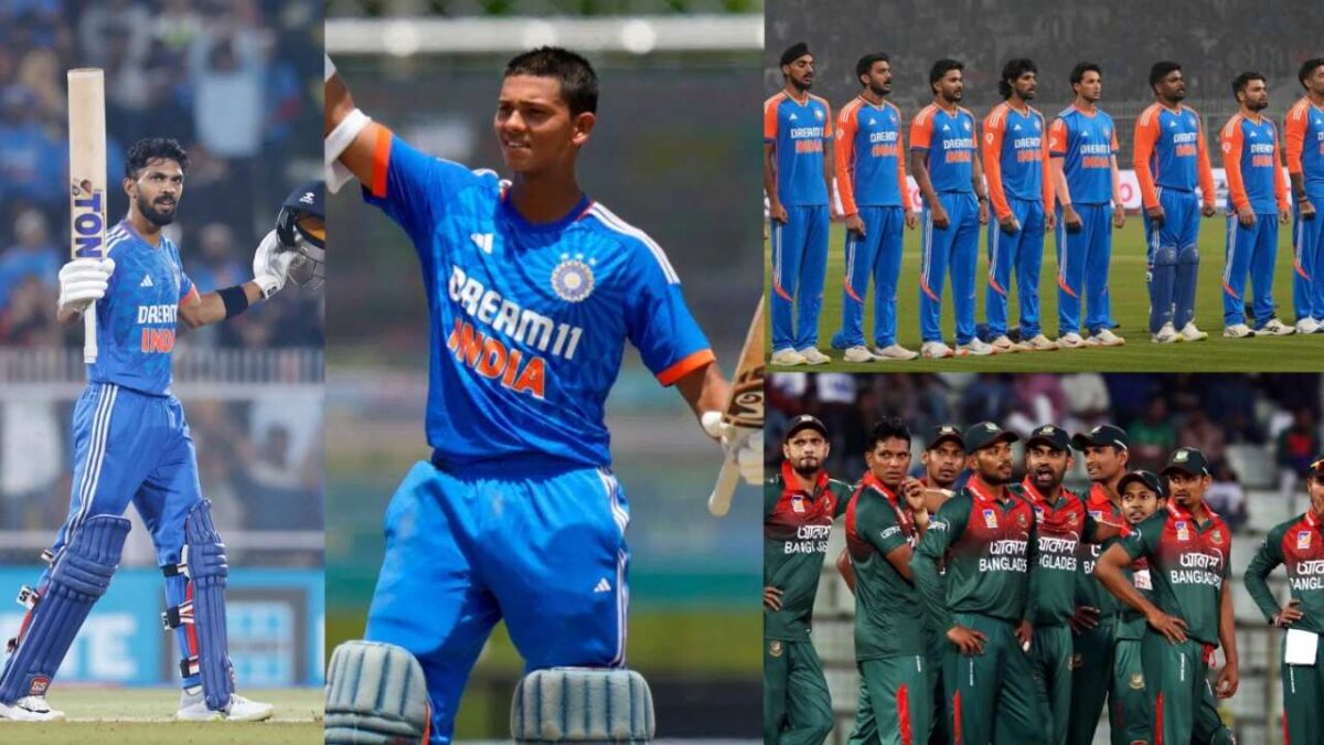 IND vs BAN: गिल को आराम, ऋतुराज, यशस्वी, को मौका, बांग्लादेश के खिलाफ टी20 सीरीज के लिए भारतीय टीम