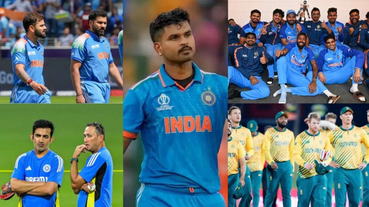 IND VS SA: रोहित शर्मा-कोहली बाहर, अय्यर बने कप्तान! वनडे सीरीज़ के लिए सामने आई पूरी टीम