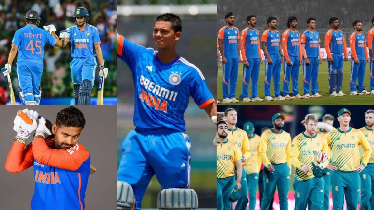 IND vs SA: गिल कप्तान, यशस्वी-पंत की वापसी, साउथ अफ्रीका के खिलाफ 5 टी20 मैच के लिए 15 सदस्यीय भारतीय टीम