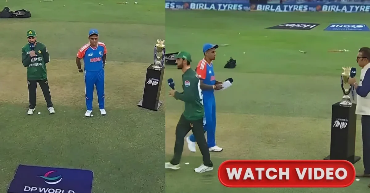 IND vs PAK Asia Cup 2025 Toss Suryakumar Yadav refuse to handshake