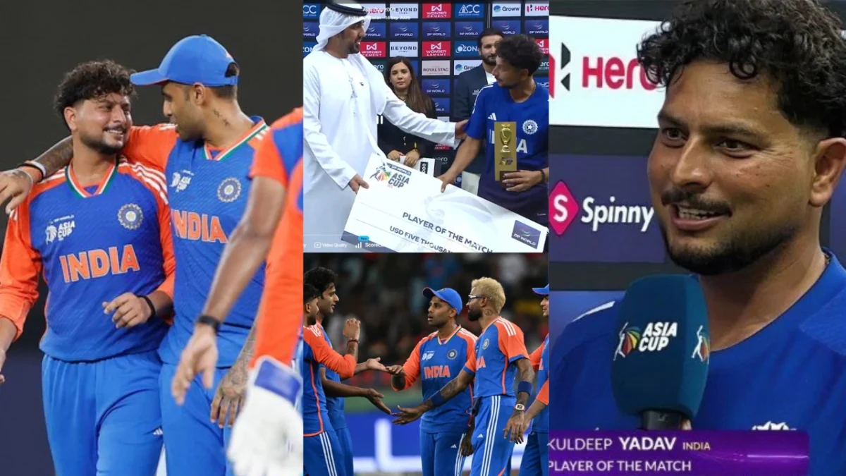 Kuldeep Yadav Team India Man of the Match