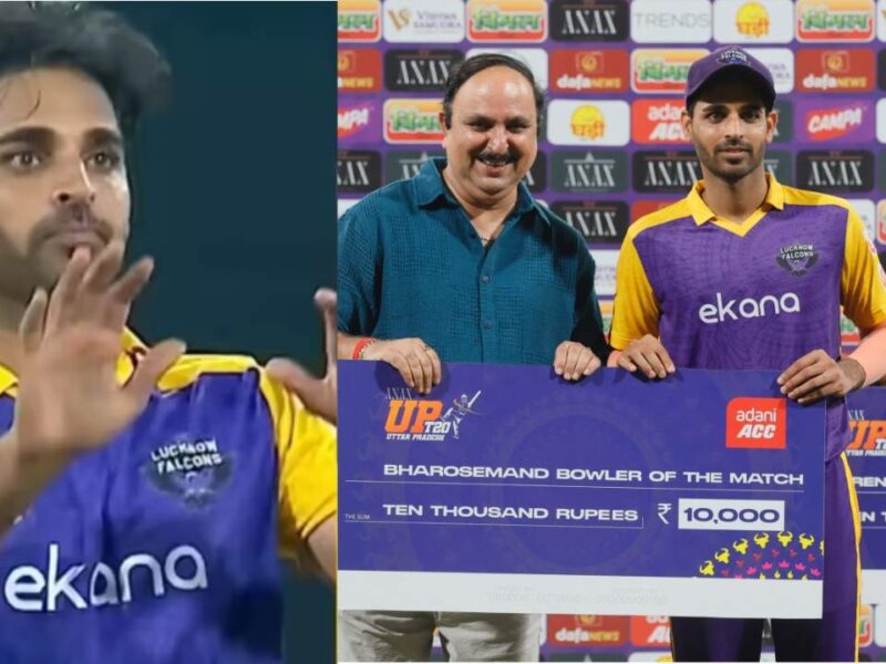 W W W W… भुवनेश्वर कुमार ने 18 गेंद में खूब काटा ग़दर, बल्लेबाजो की आइ सामत, भुवी की टीम को मिली जीत