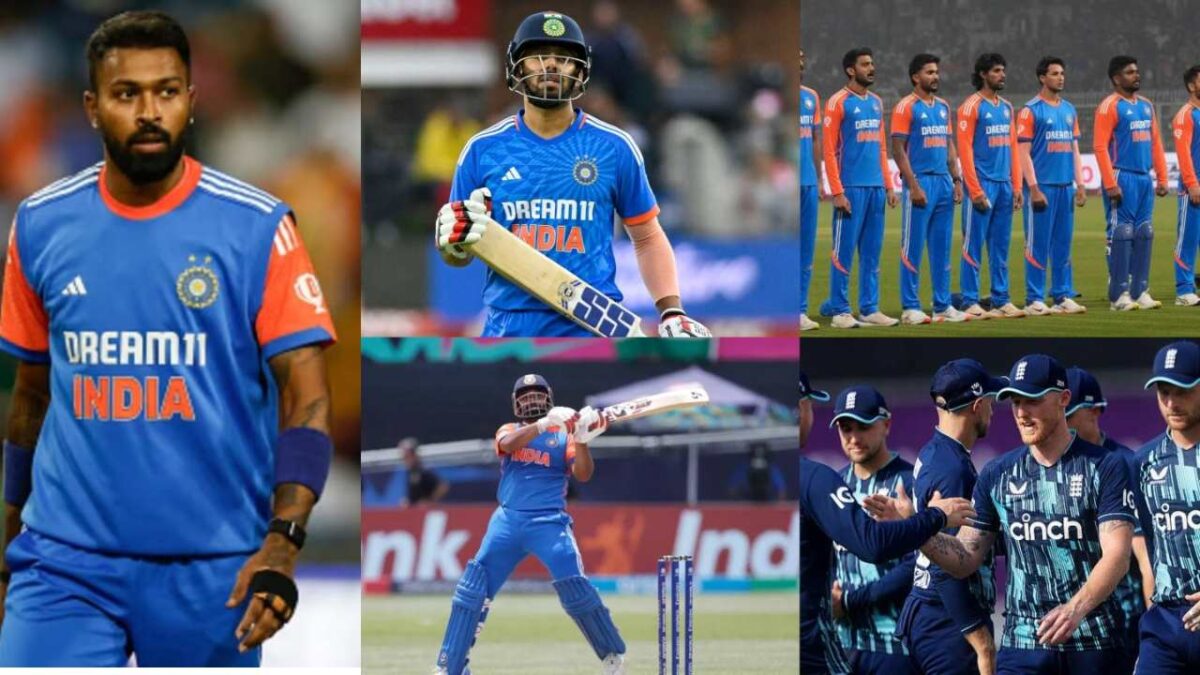 IND vs ENG: हार्दिक कप्तान, गिल उपकप्तान, जितेश शर्मा-पंत विकेटकीपर, इंग्लैंड के खिलाफ 5 टी20 के लिए 16 सदस्यीय भारतीय टीम