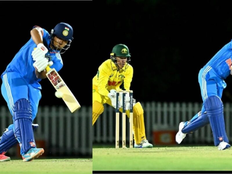 IND vs AUS: 6 4 4 4 4 4... ऑस्ट्रेलिया में वैभव सूर्यवंशी ने फिर मचाया कोहराम, अभिनव ठोके 5 छक्के, ऑस्ट्रेलिया को 7 विकेट से रौंदा