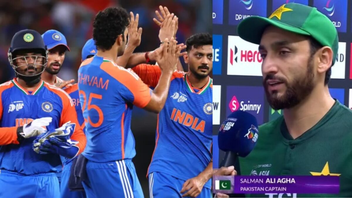 Salman Agha on Team India