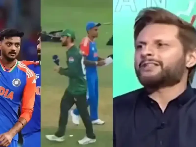 Shahid Afridi IND vs PAK
