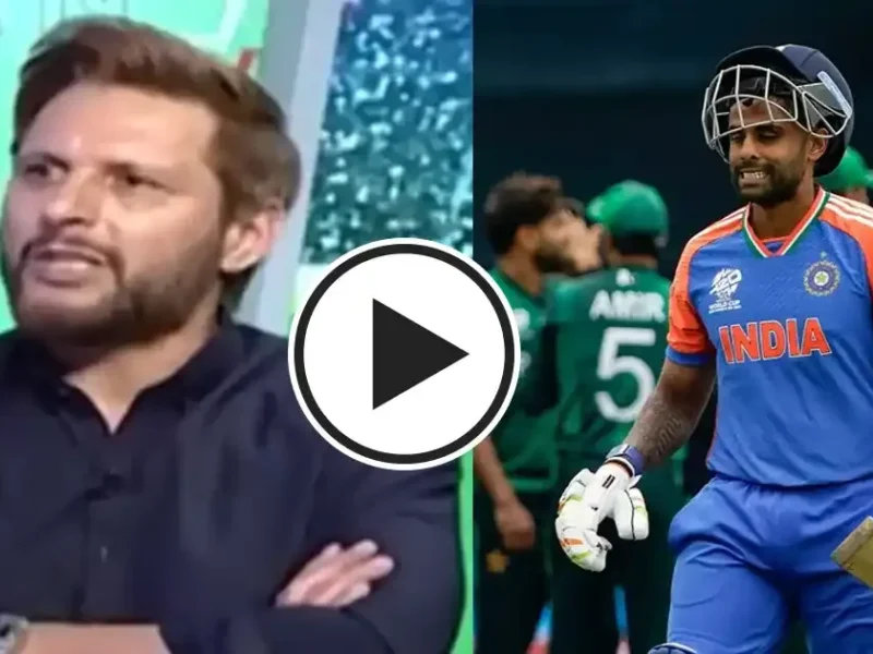 Shahid Afridi on IND vs PAK