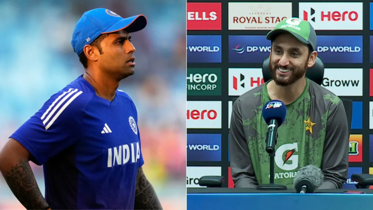 Suryakumar Yadav refuse to photoshoot with Salman Agha