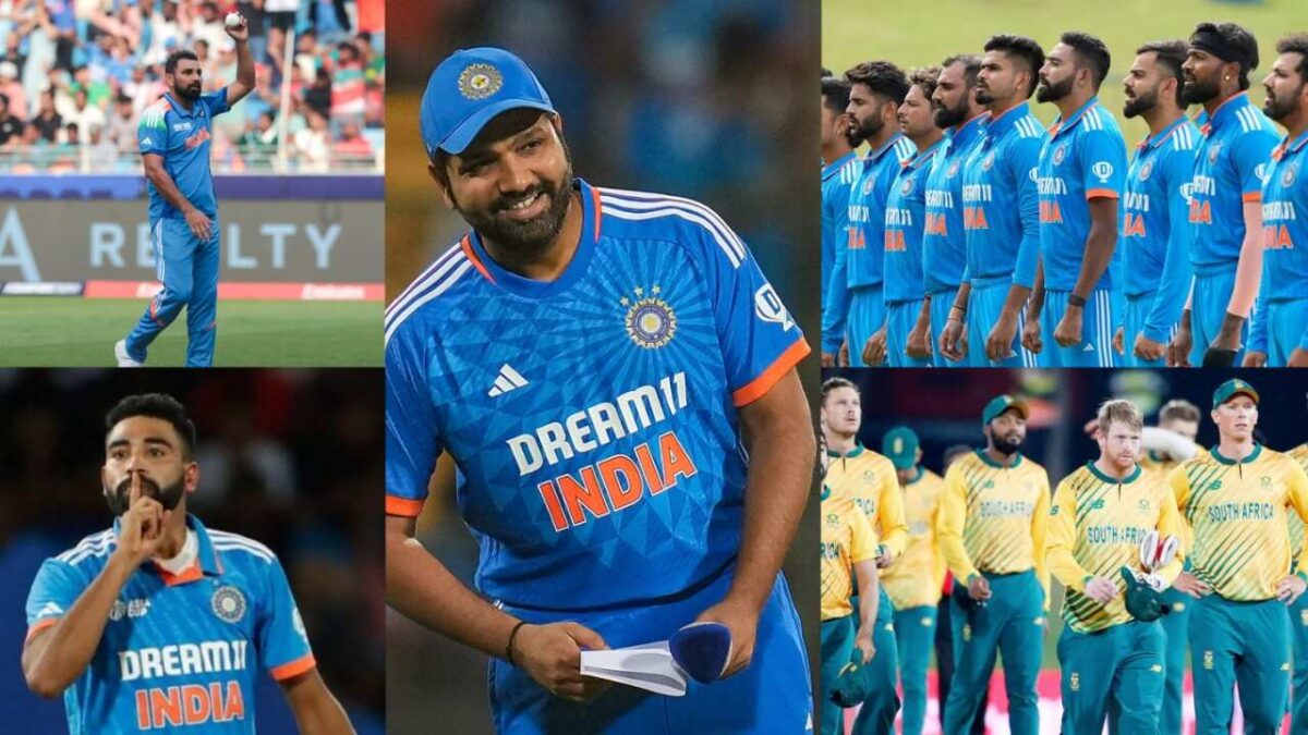 IND VS SA: शमी, सिराज, ऋतुराज को मौका, रोहित-गिल को मौका, South Africa के खिलाफ 3 ODI के लिए 16 सदस्यीय भारतीय टीम