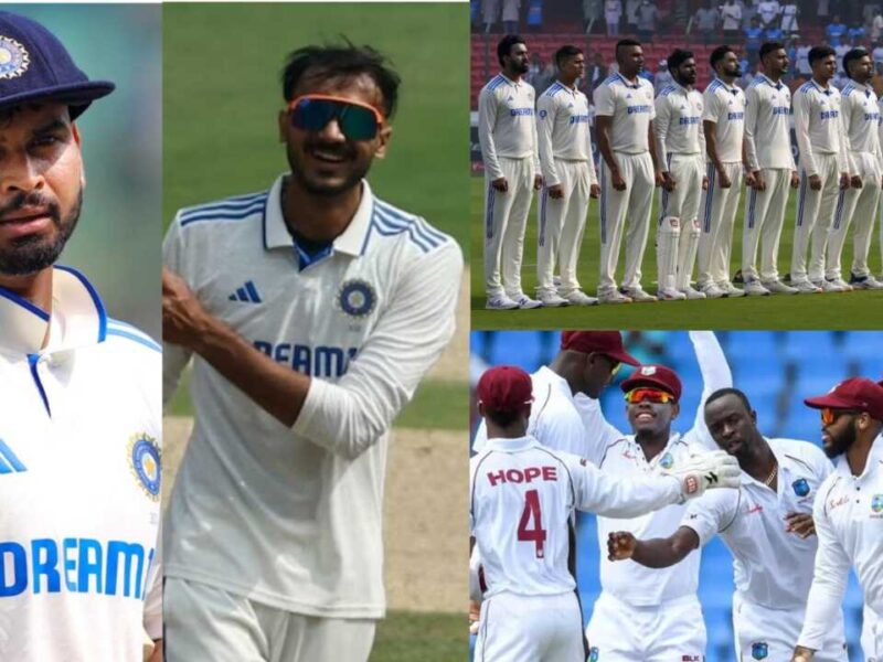 IND vs WI: पंत बाहर, श्रेयस-जुरेल को मौका, अक्षर-जडेजा की एंट्री, WEST INDIES के खिलाफ 2 टेस्ट के लिए 16 सदस्यीय भारतीय टीम