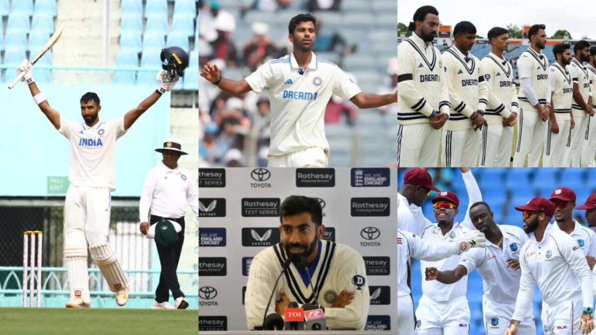 IND vs WI: देवदत्त, वाशिंगटन-अक्षर की एंट्री, गिल, बुमराह भी शामिल, वेस्टइंडीज के खिलाफ 2 टेस्ट के लिए 15 सदस्यीय भारतीय टीम