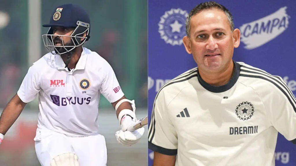 Ajinkya Rahane on Ajit Agarkar