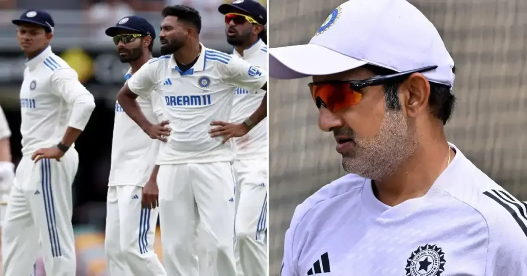 Gautam Gambhir angry over IND vs WI